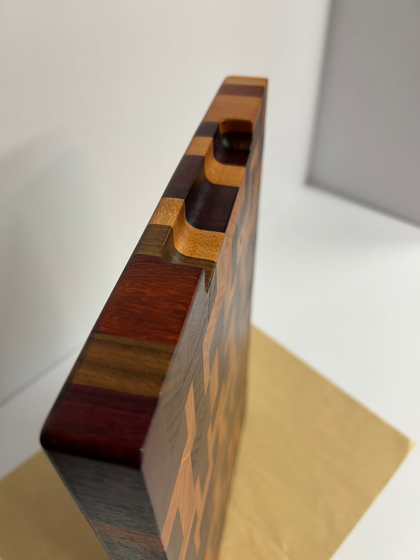 Chaos/Chaotic Patterned End Grain Cutting Board