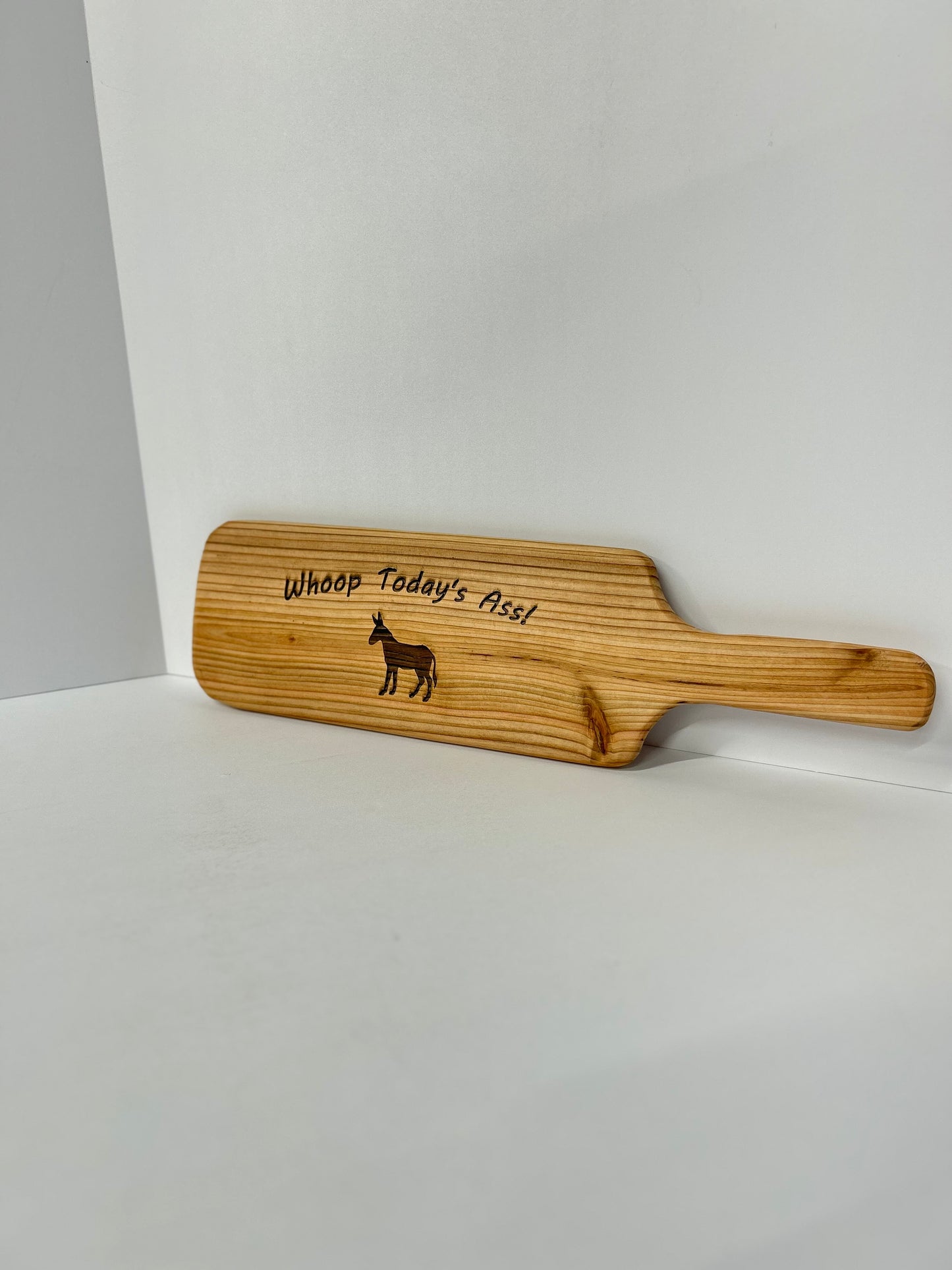 Funny Paddle Sign “Whoop Today’s A**” Wall Hanging Gift Sign