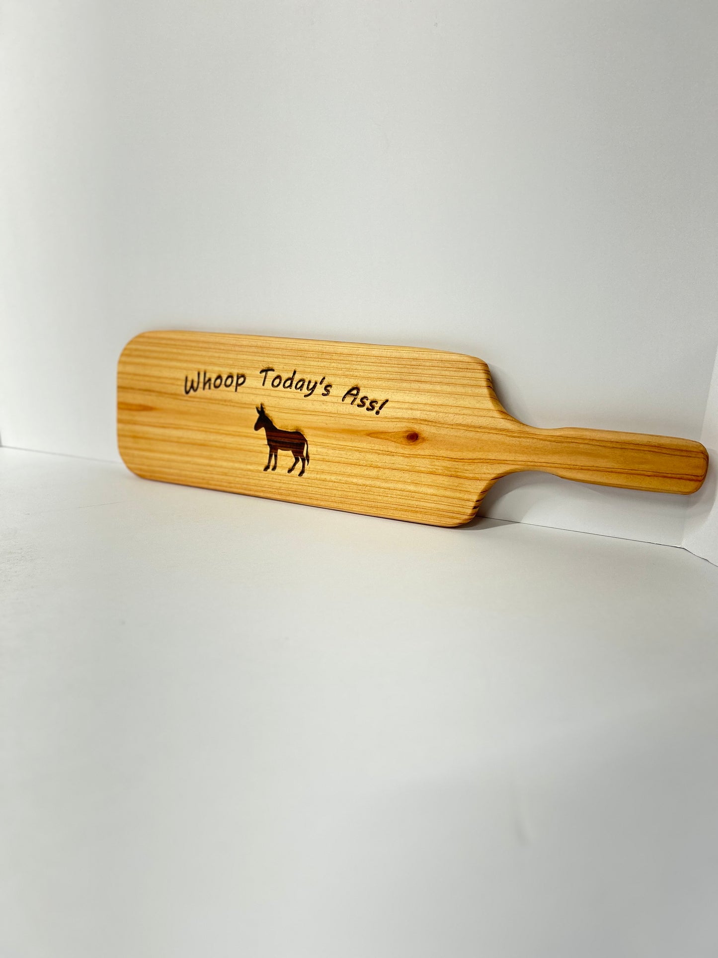 Funny Paddle Sign “Whoop Today’s A**” Wall Hanging Gift Sign