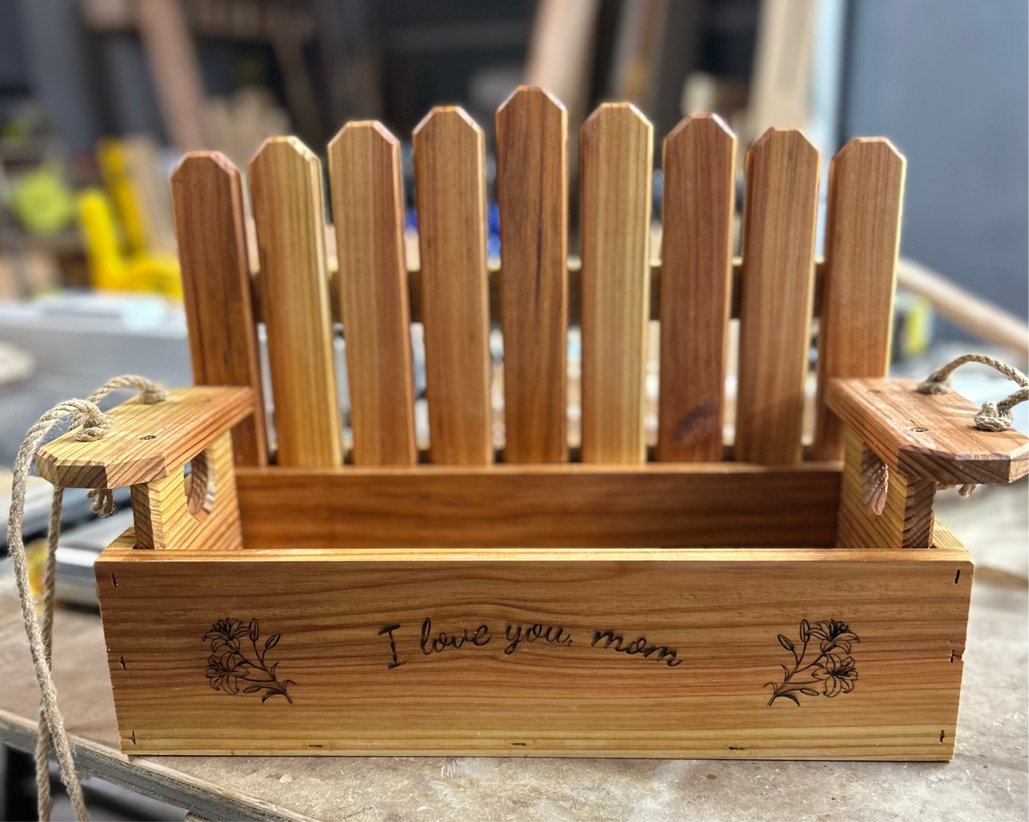 Swinging Porch Planter