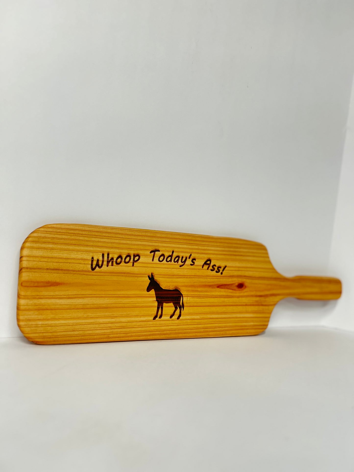 Funny Paddle Sign “Whoop Today’s A**” Wall Hanging Gift Sign