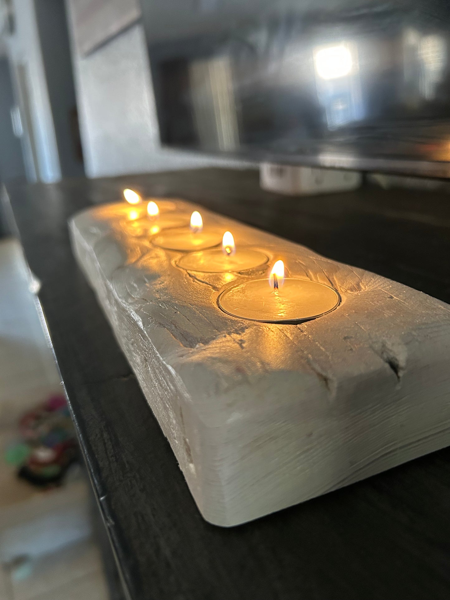 Rustic Tealight Candle Holder