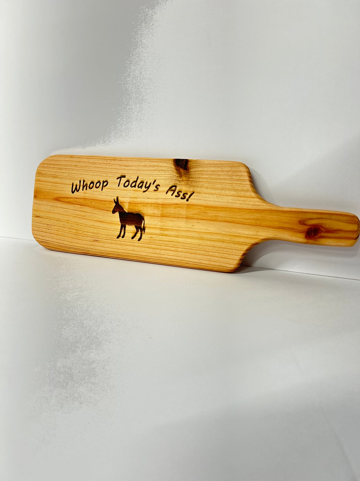 Funny Paddle Sign “Whoop Today’s A**” Wall Hanging Gift Sign