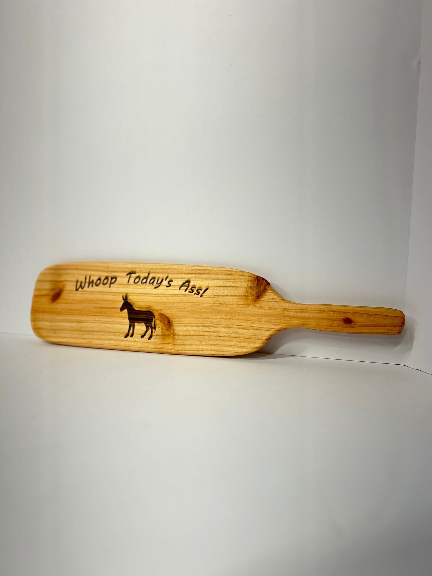Funny Paddle Sign “Whoop Today’s A**” Wall Hanging Gift Sign