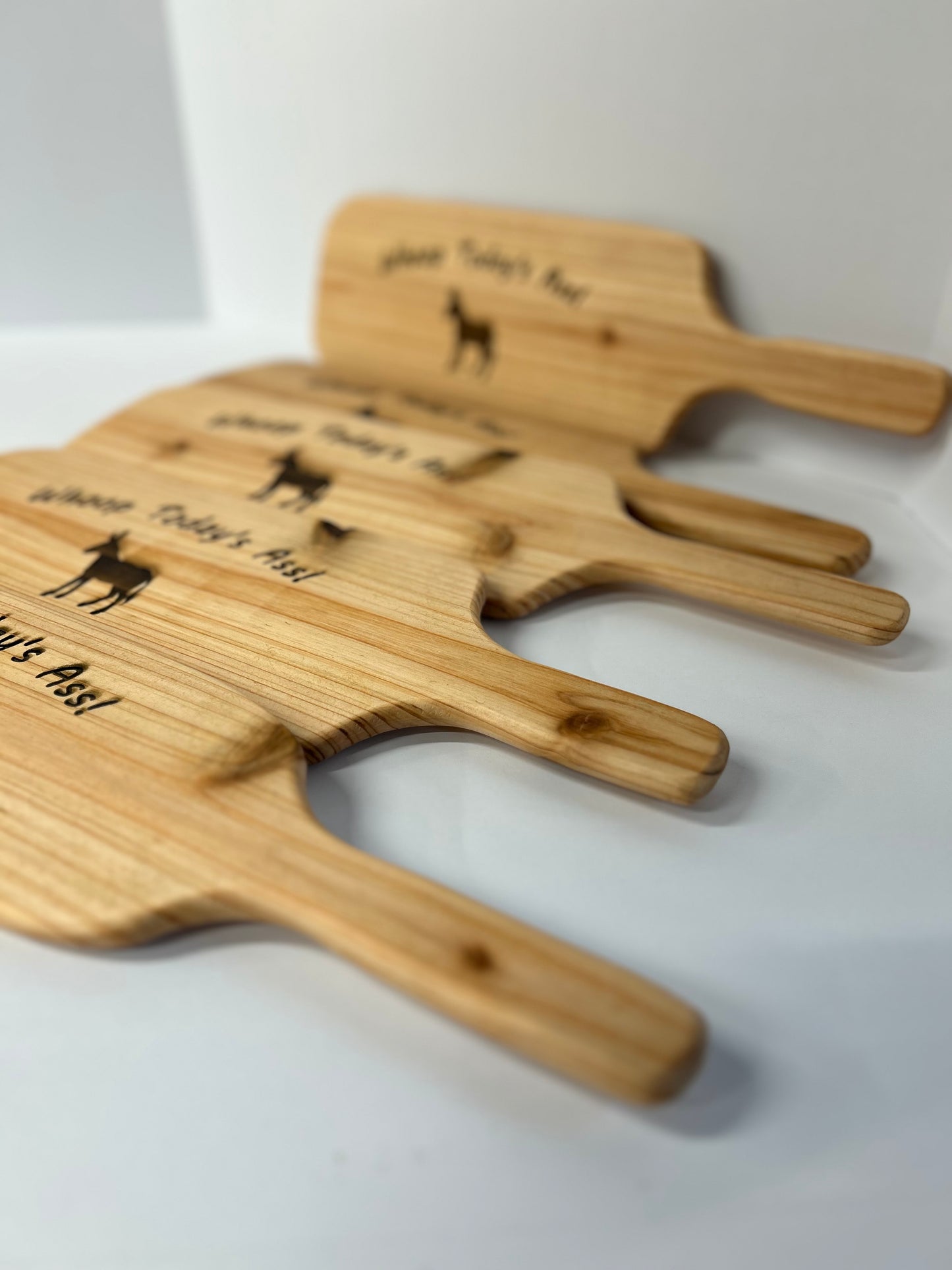 Funny Paddle Sign “Whoop Today’s A**” Wall Hanging Gift Sign