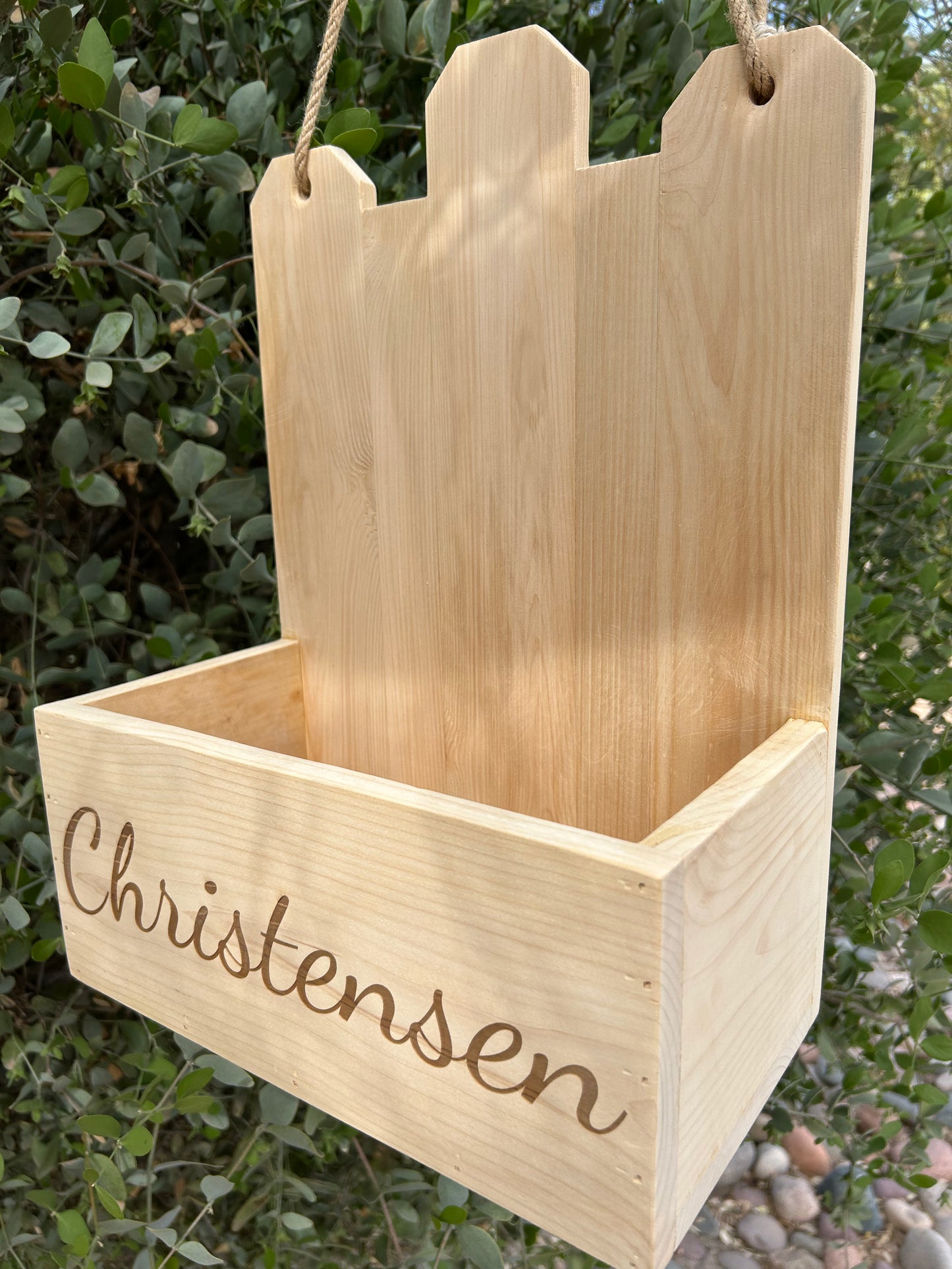 Hanging Picket Planter