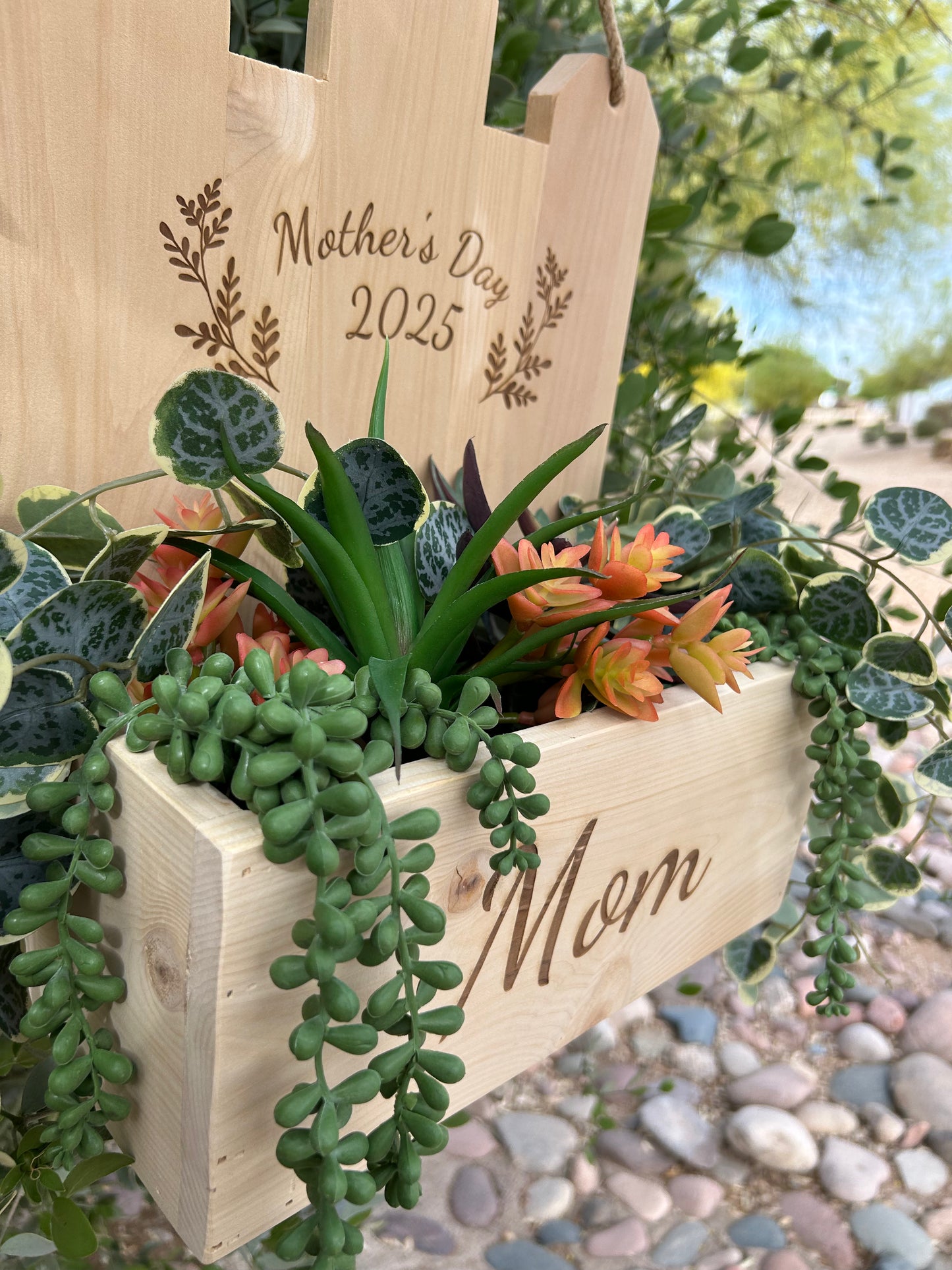 Hanging Picket Planter