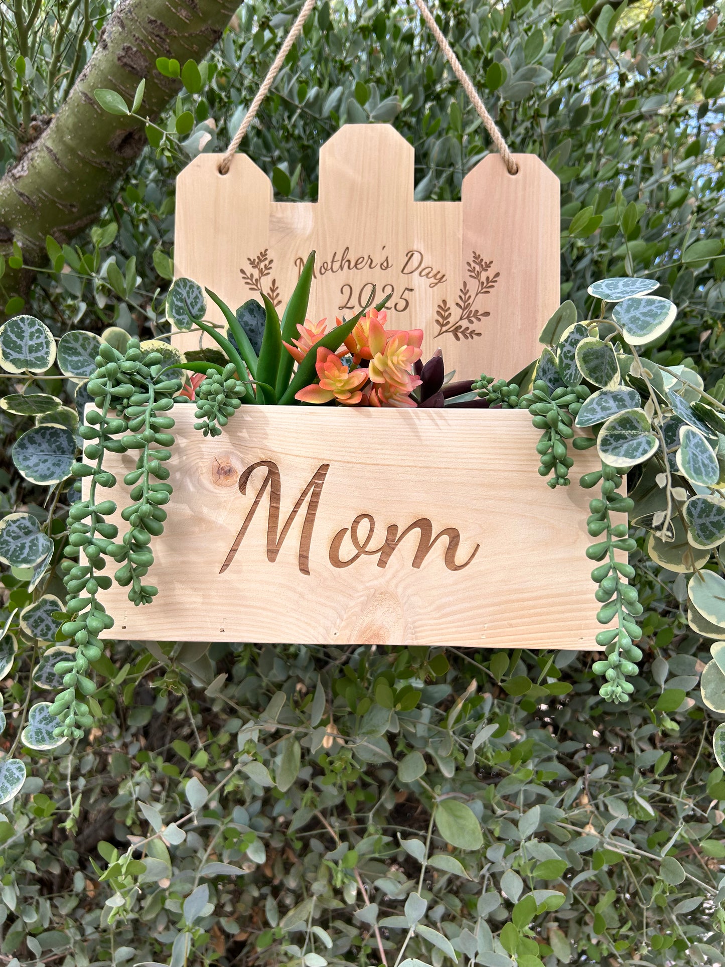 Hanging Picket Planter