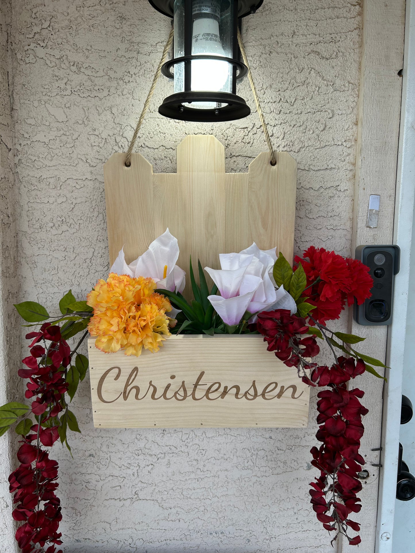 Hanging Picket Planter