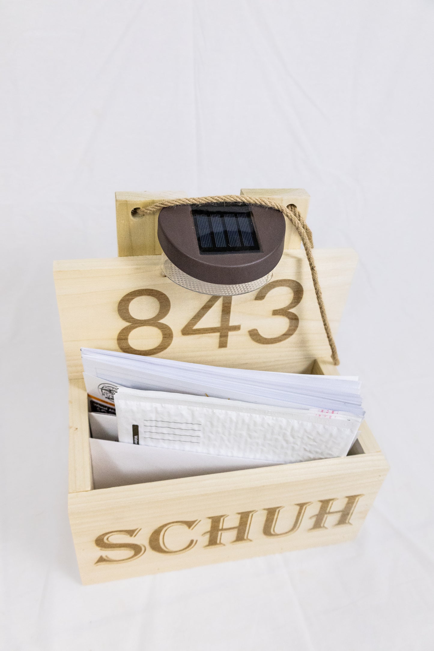 Personalized Hanging Planter Box