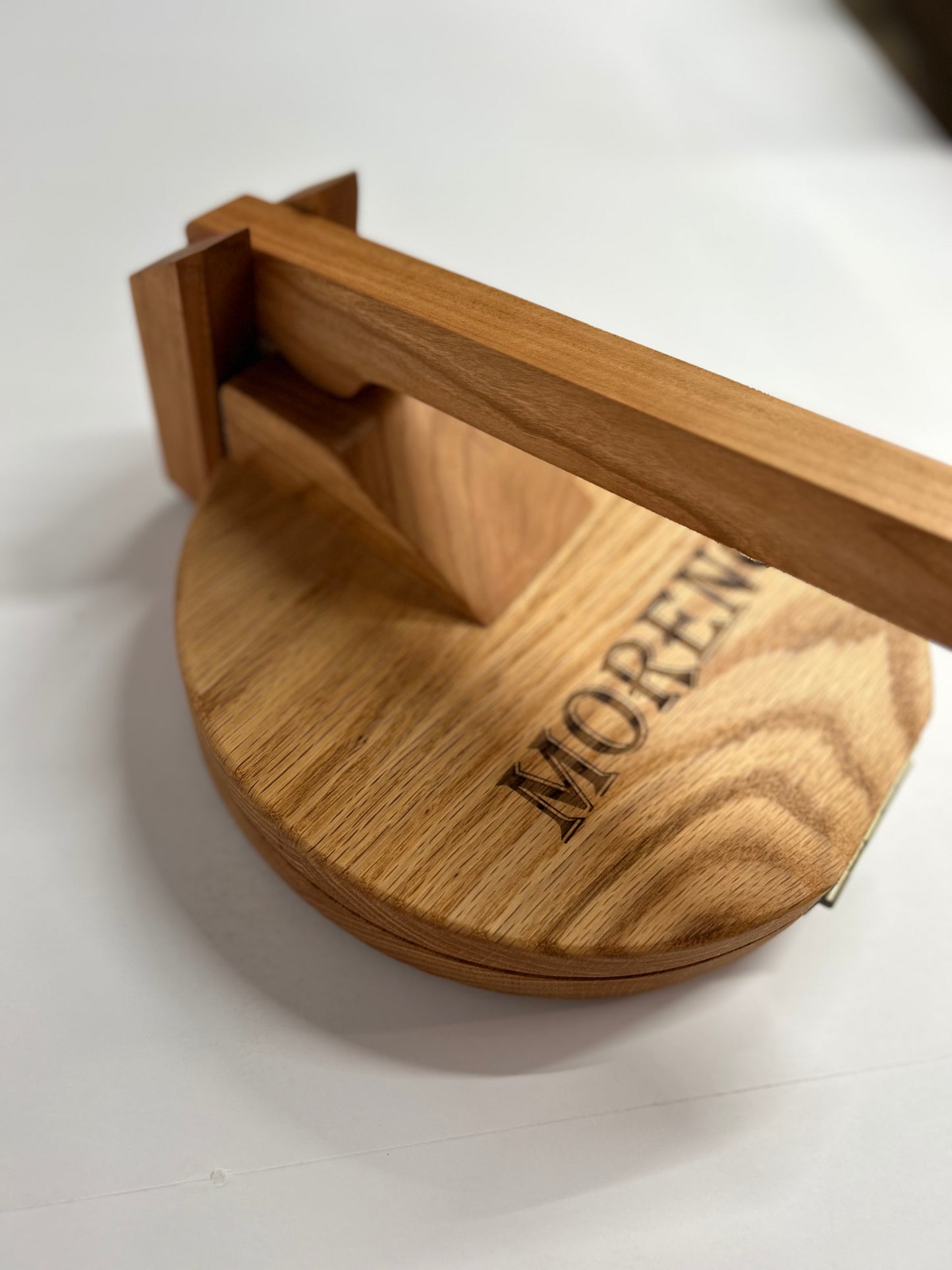 Round Wood Tortilla Press