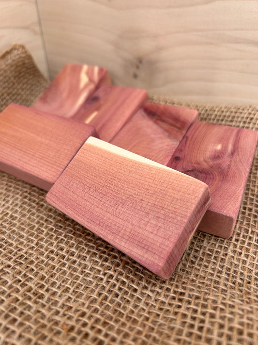 Closet and Drawer Freshener’s, Aromatic Red Cedar Blocks, Natural Insect Repellent