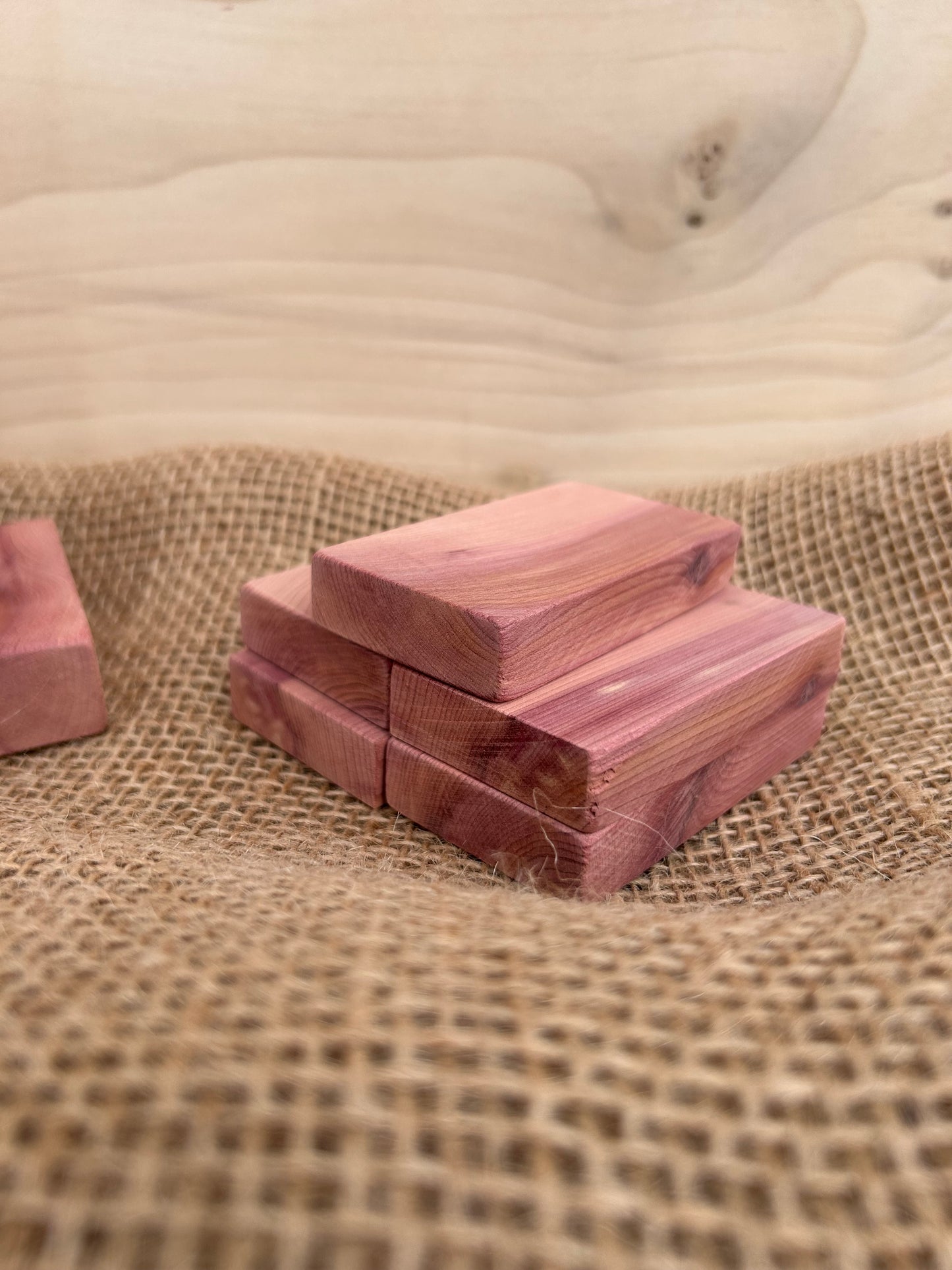 Closet and Drawer Freshener’s, Aromatic Red Cedar Blocks, Natural Insect Repellent