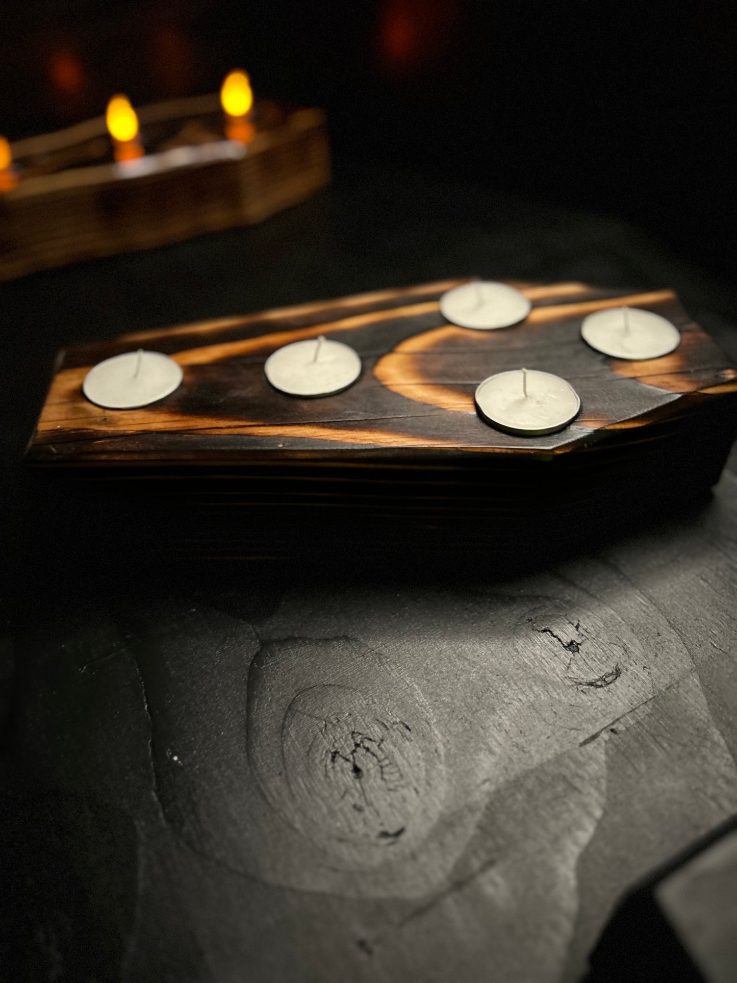 Coffin Candle Holder