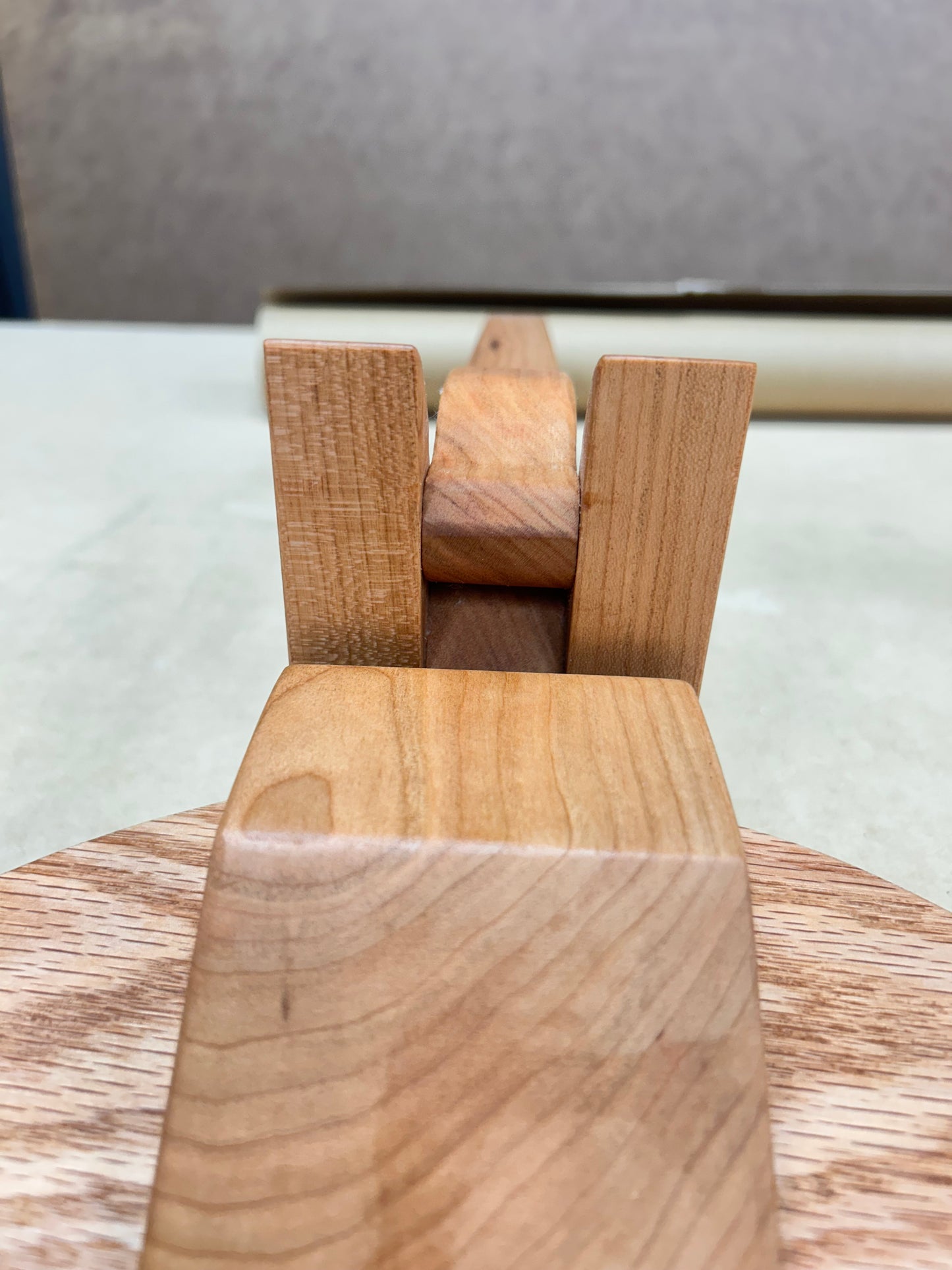 Round Wood Tortilla Press