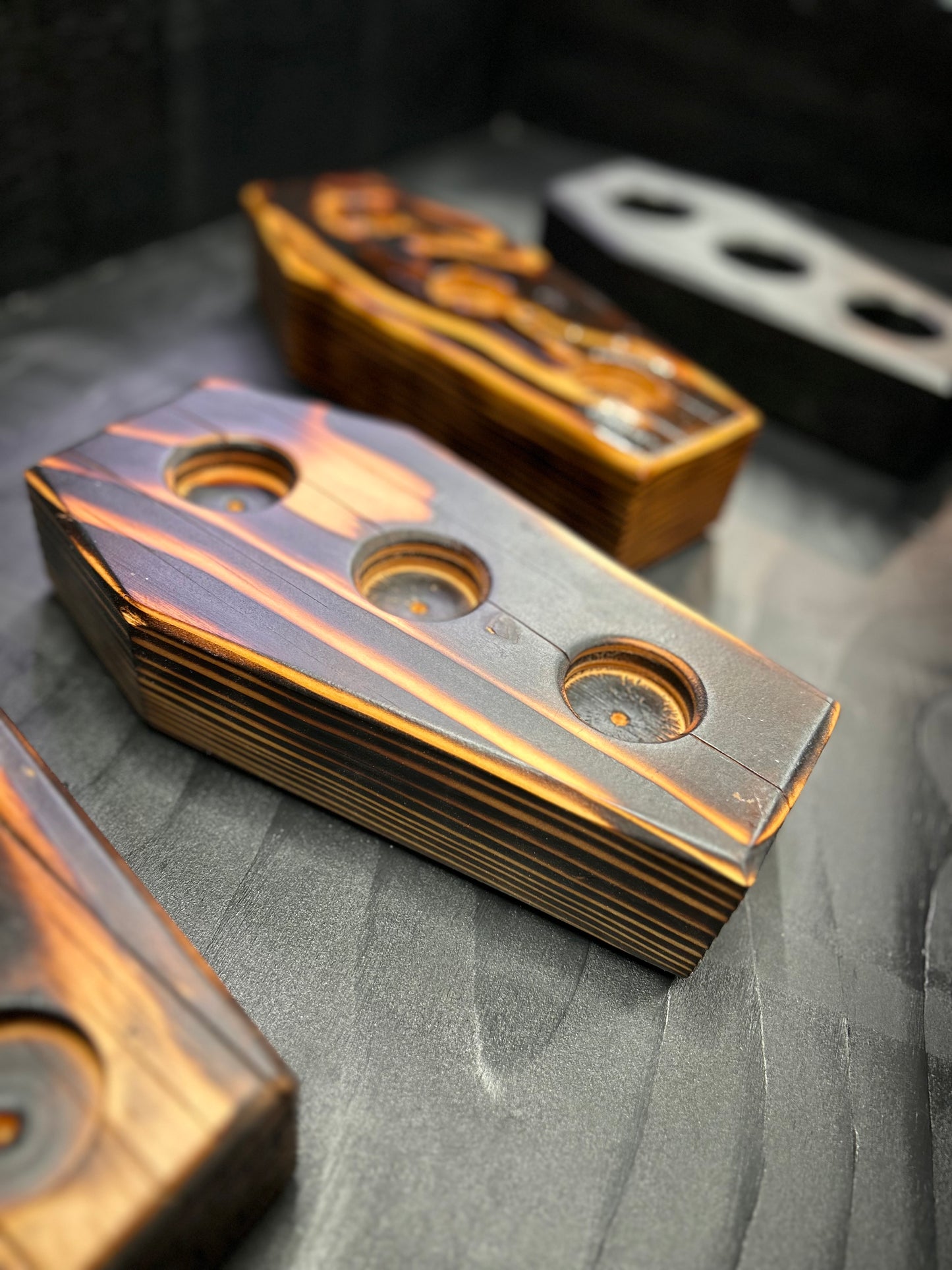 Coffin Candle Holder