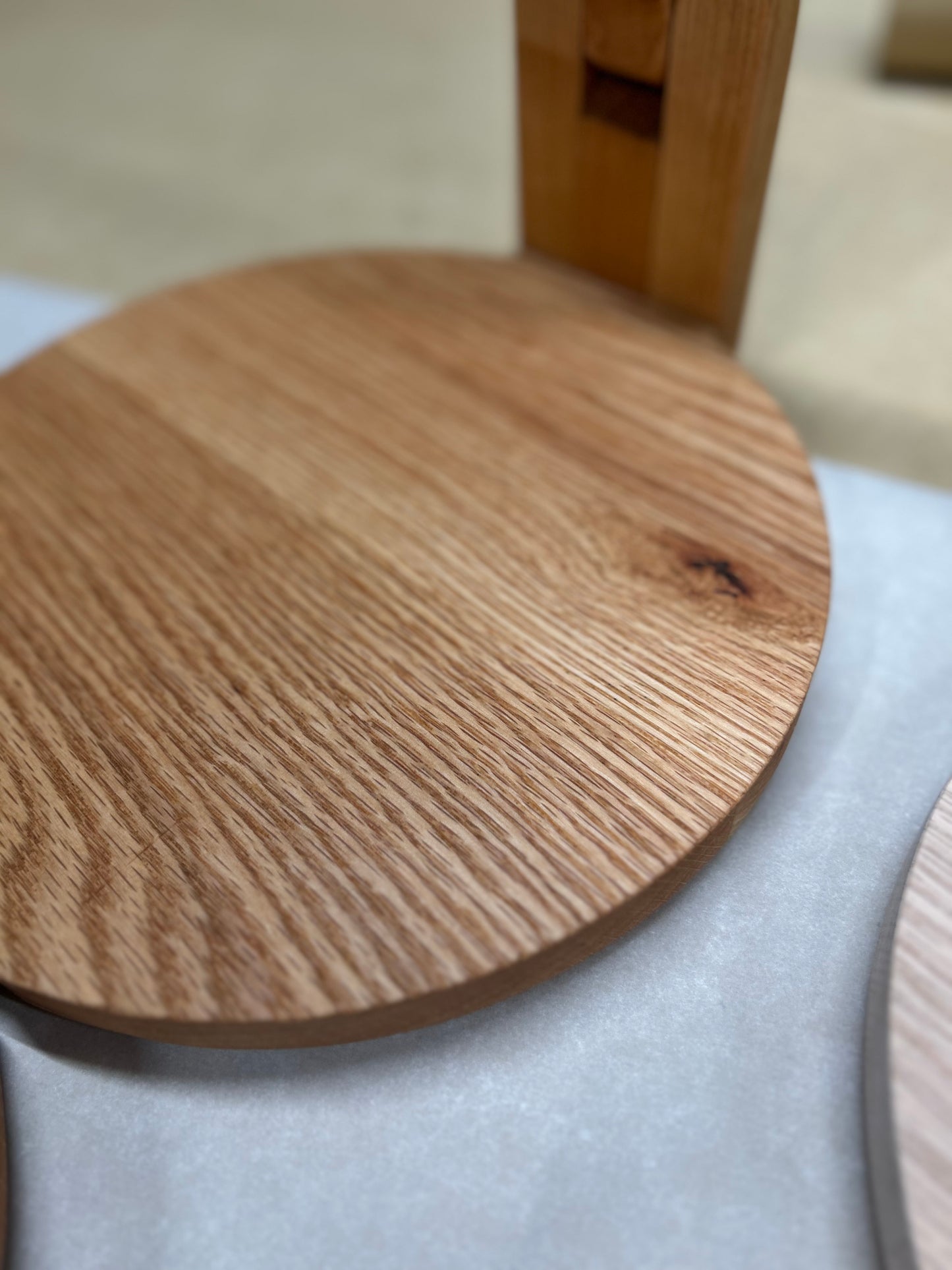 Round Wood Tortilla Press