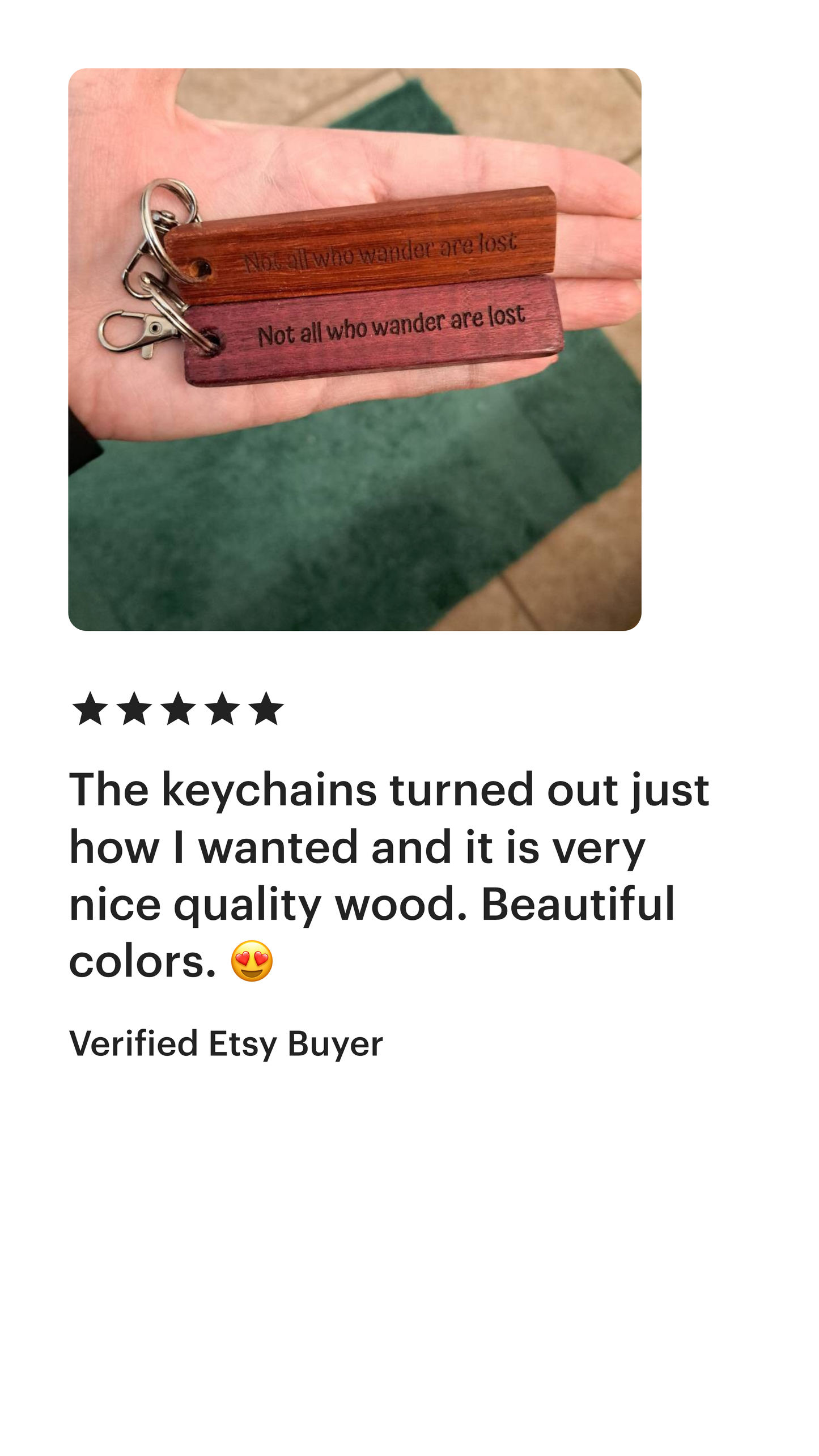 Personalized Keychain