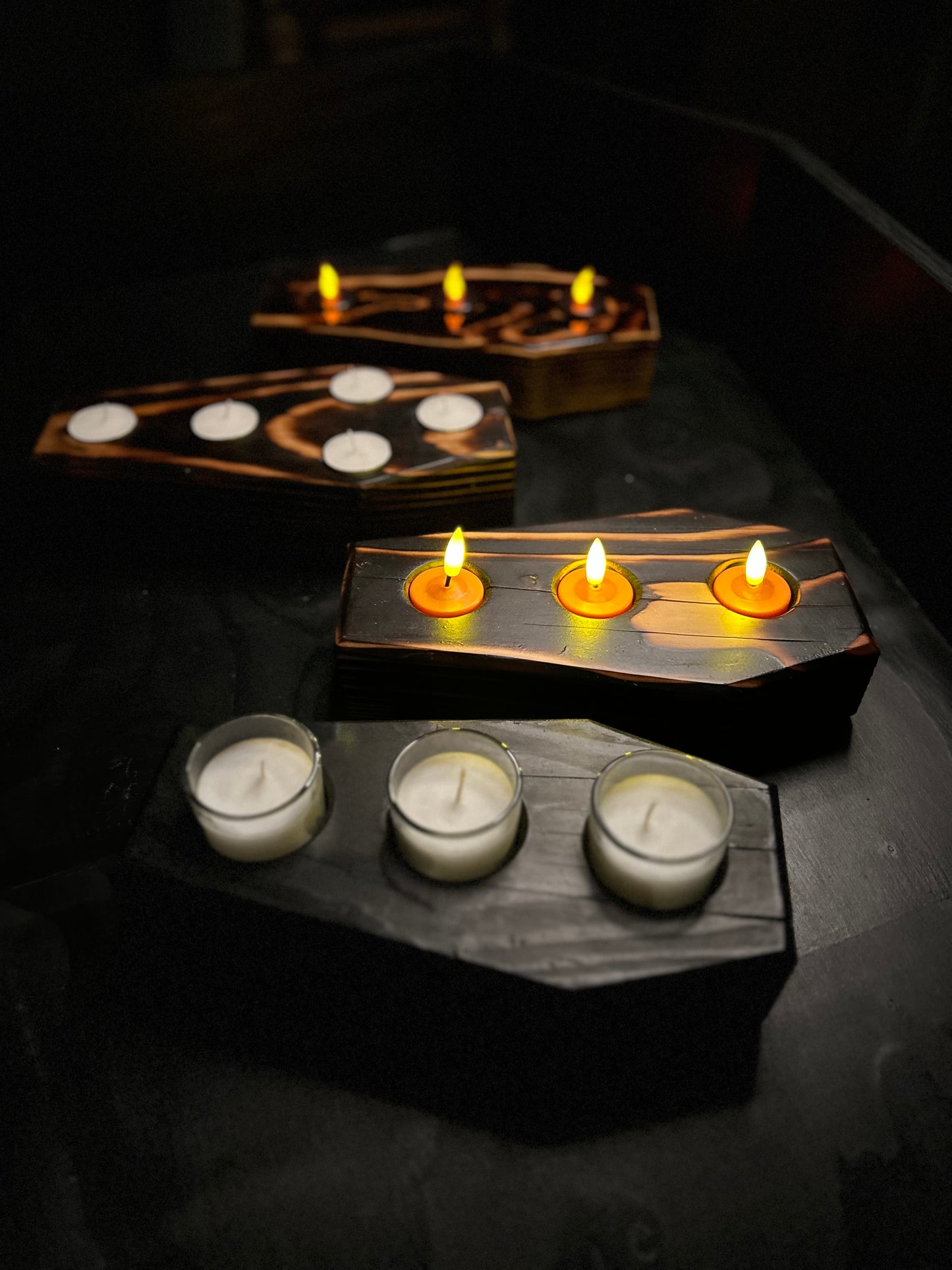 Coffin Candle Holder