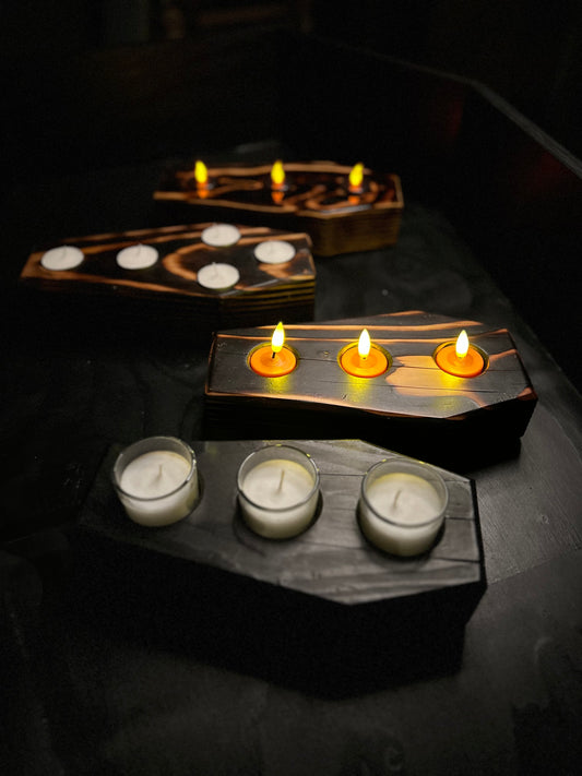 Coffin Candle Holder