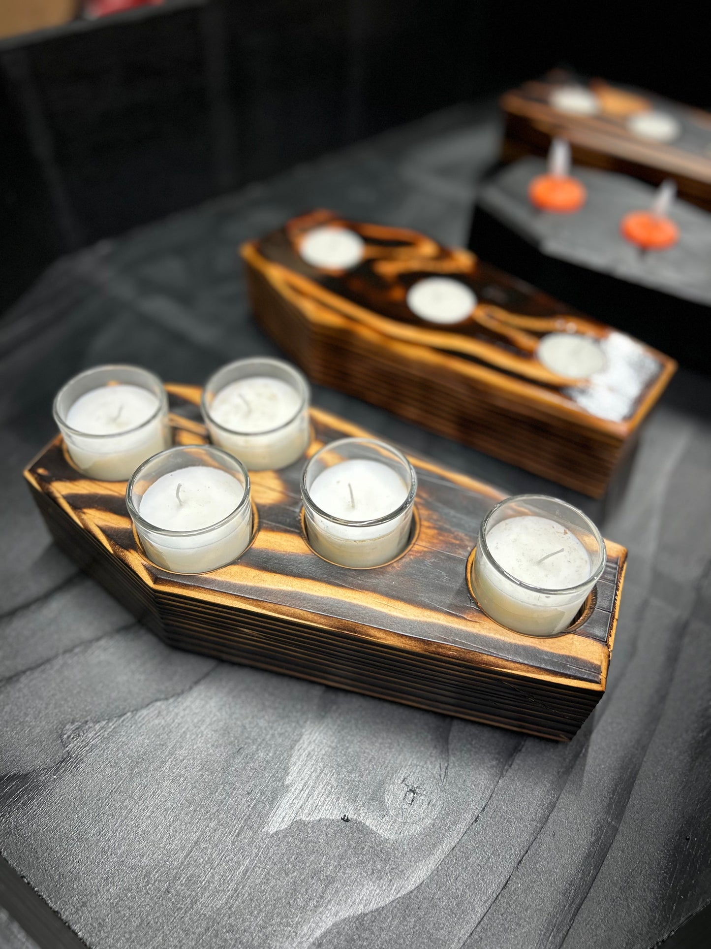 Coffin Candle Holder