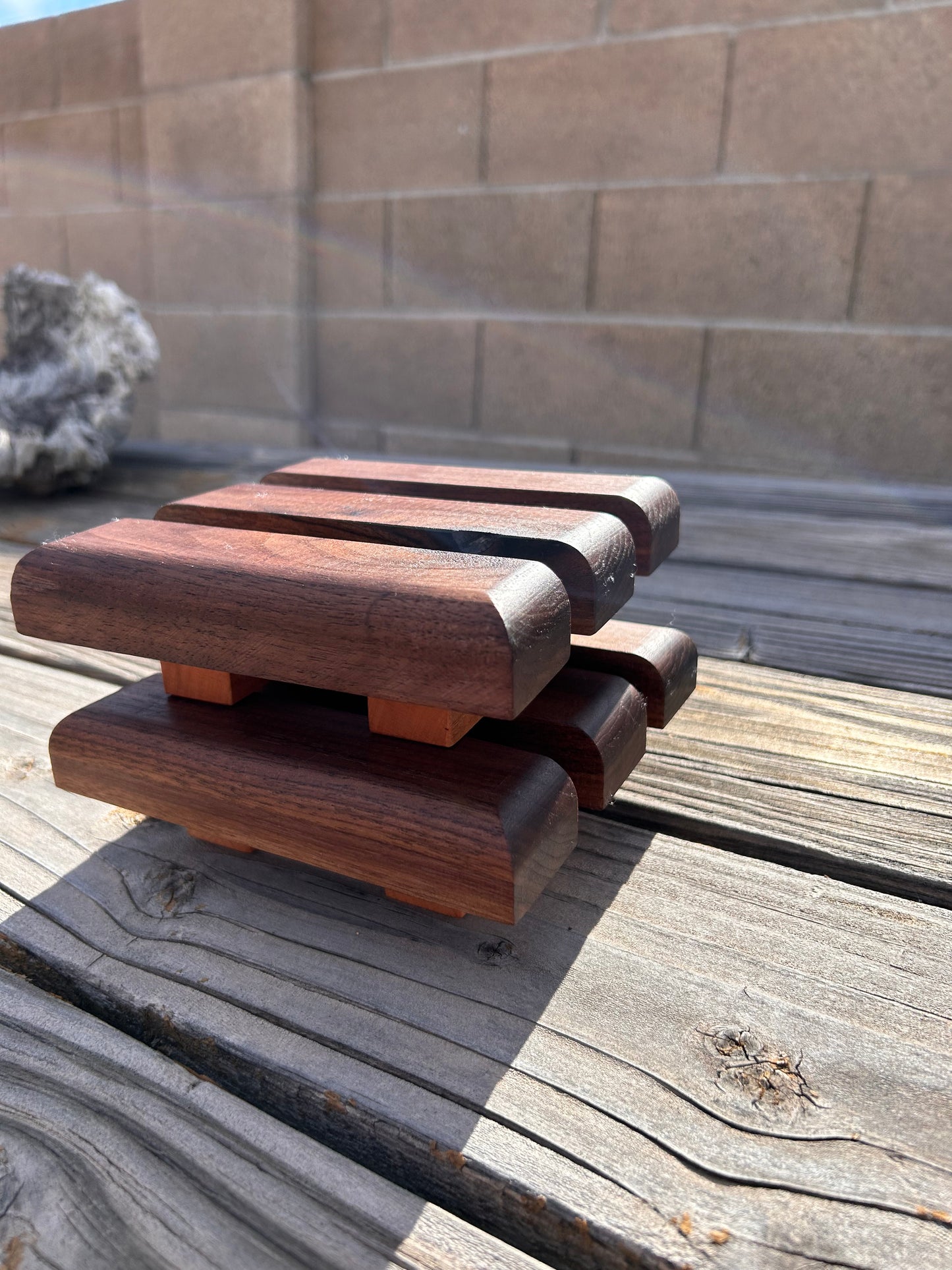 Mini Plant Stands - Mini Wood Riser