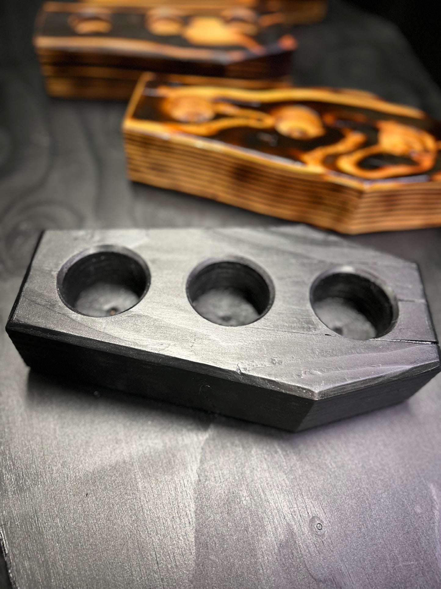 Coffin Candle Holder