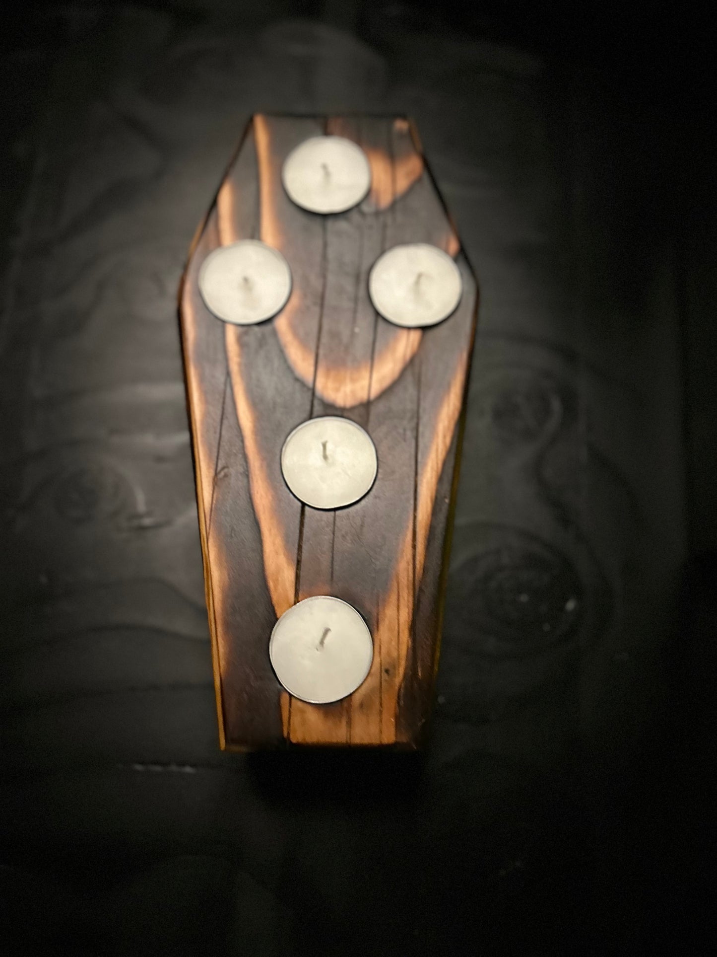 Coffin Candle Holder