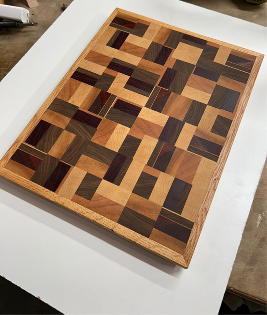 Chaotic EndGrain Cutting Board