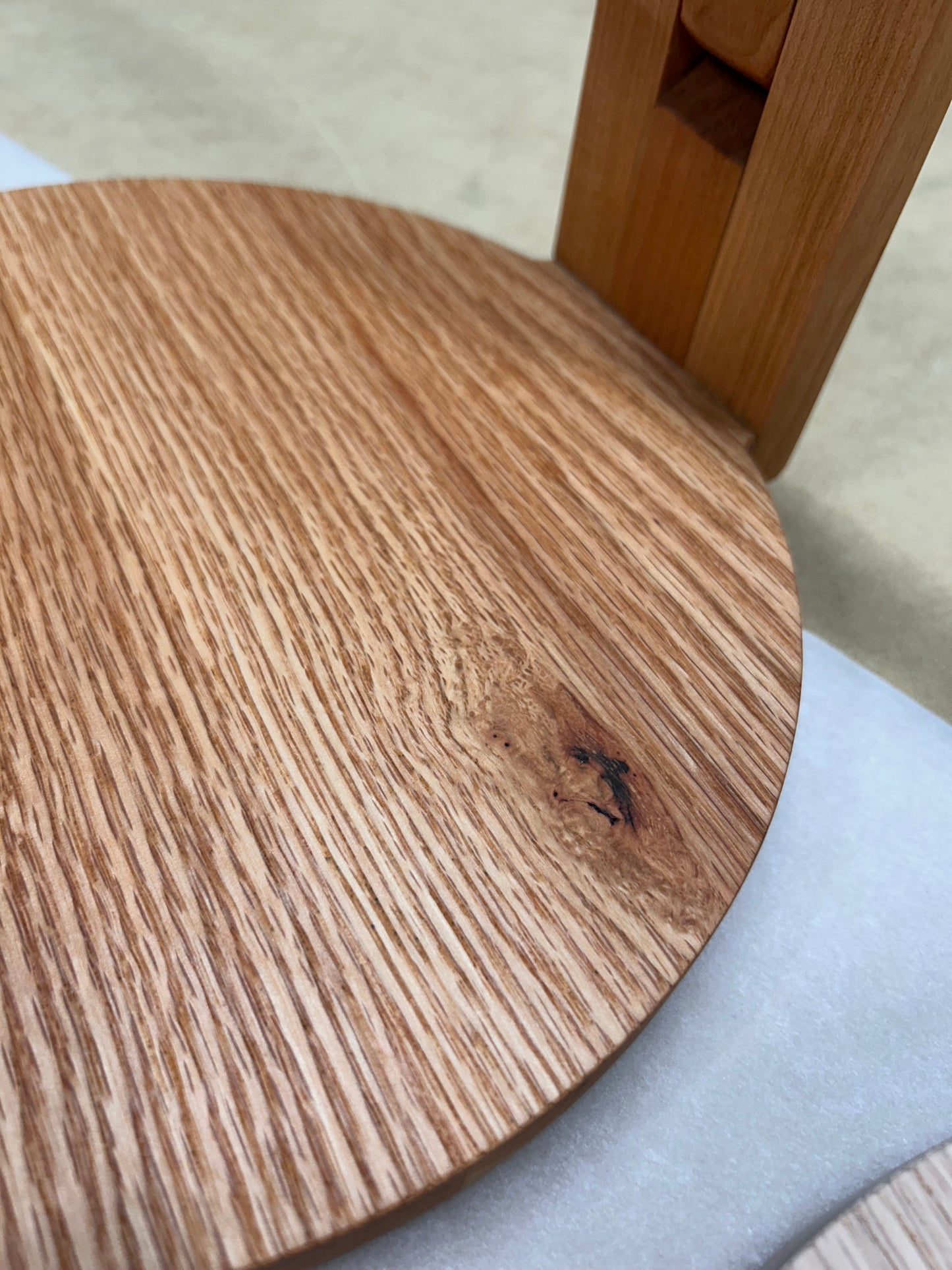 Round Wood Tortilla Press