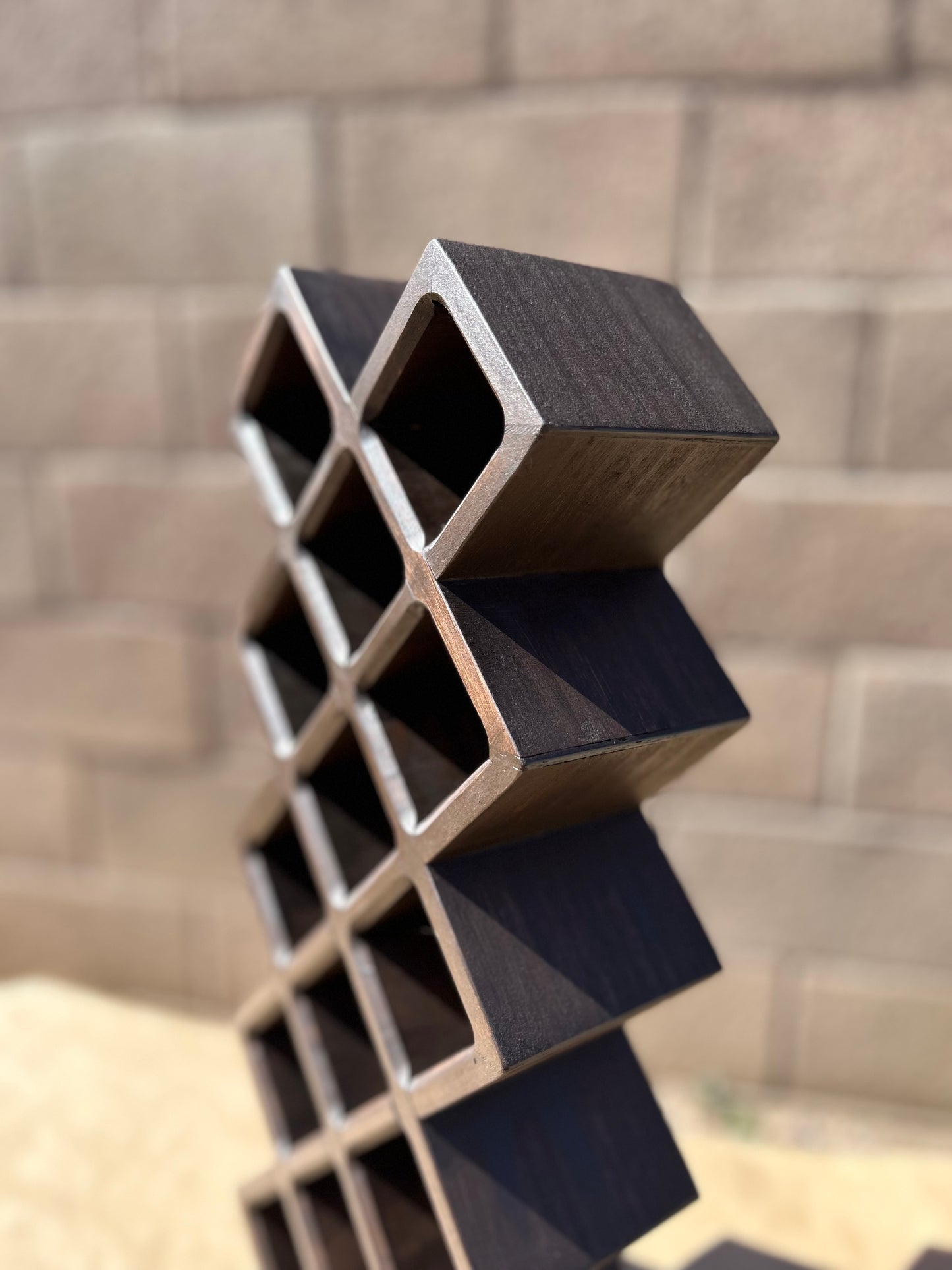 Geometric Spice Rack, Modern Chic Herb and Spice Holder