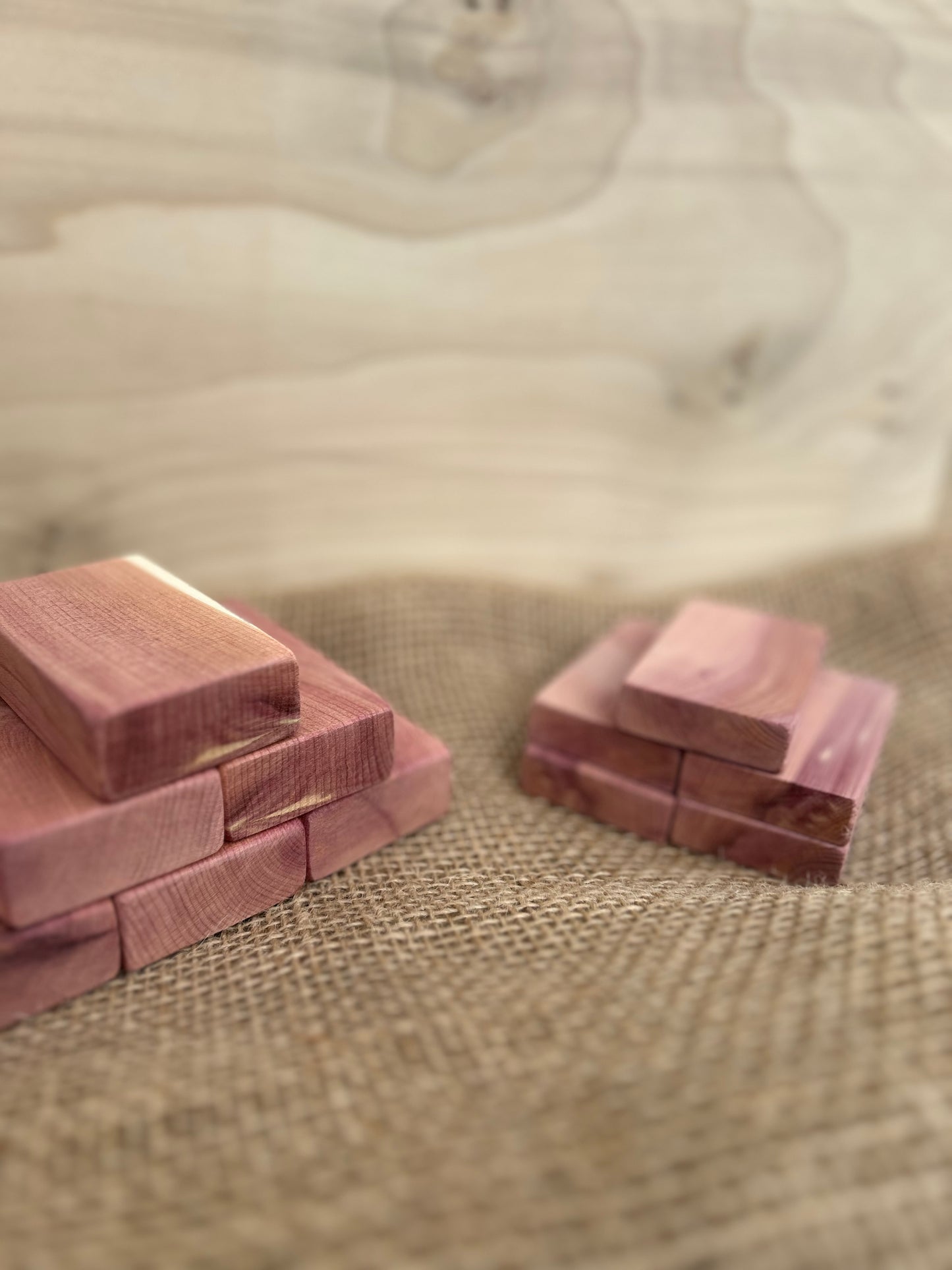 Closet and Drawer Freshener’s, Aromatic Red Cedar Blocks, Natural Insect Repellent