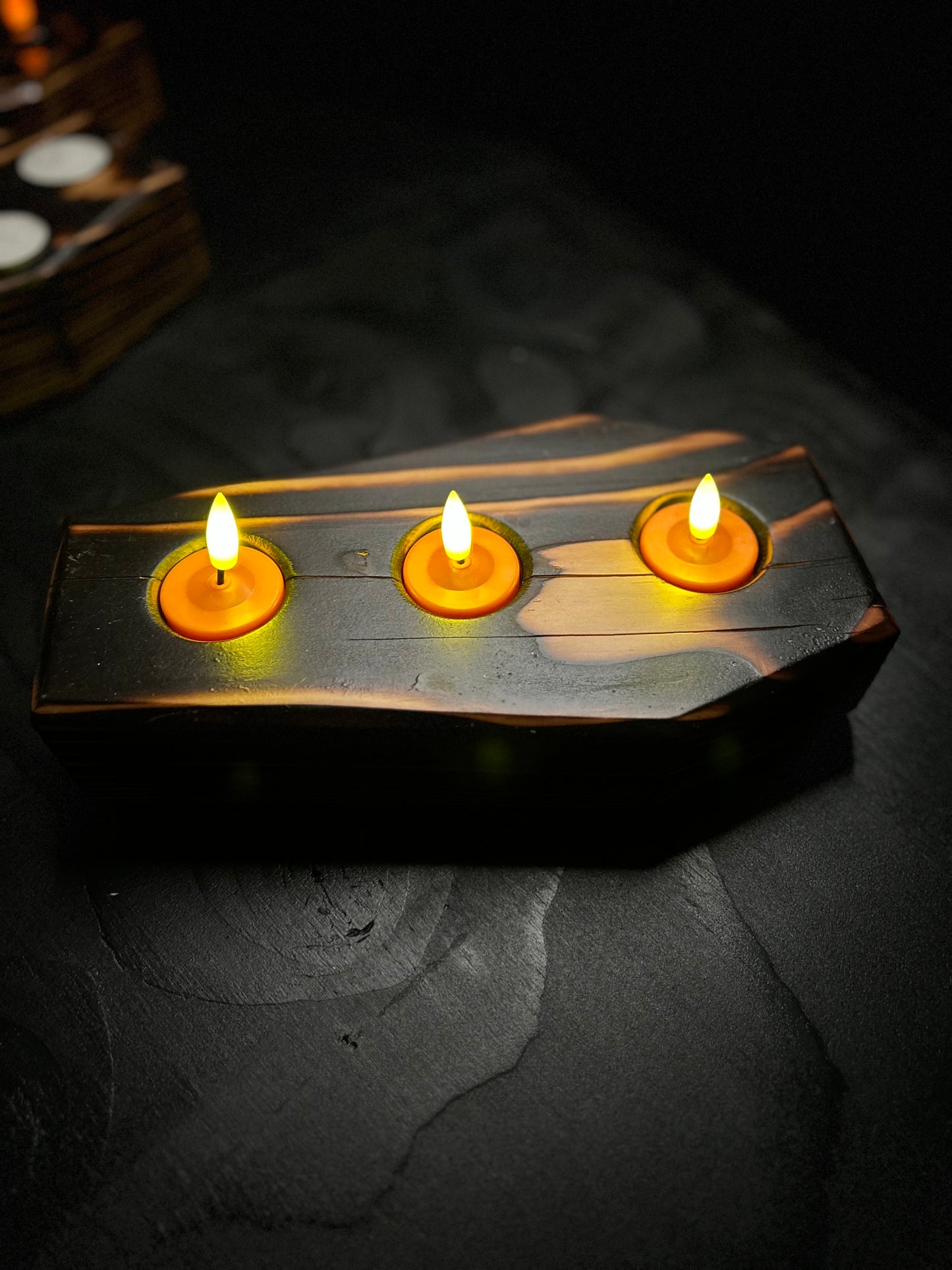Coffin Candle Holder
